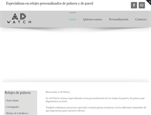 Tablet Screenshot of adwatch.es
